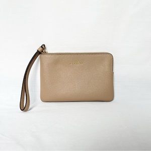 Coach Corner Zip Wristlet